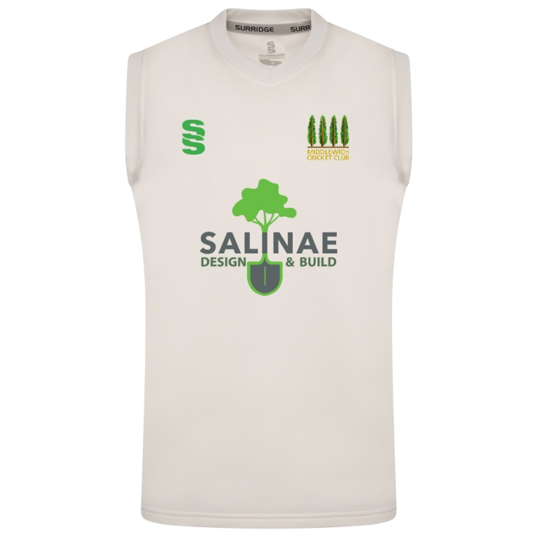 MIDDLEWICH CC Blast Sleeveless Cricket Sweater