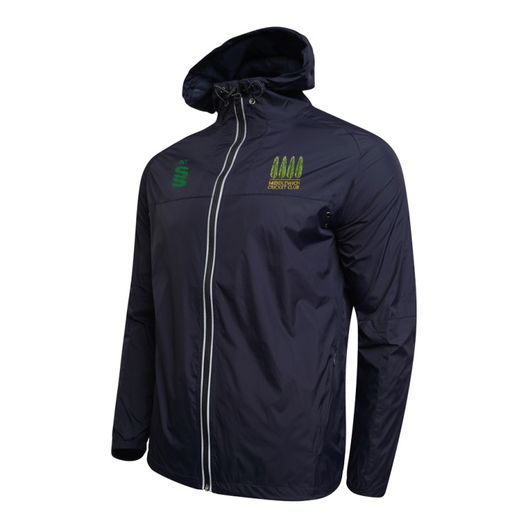 Youth's Dual Full Zip Training Jacket : Navy
